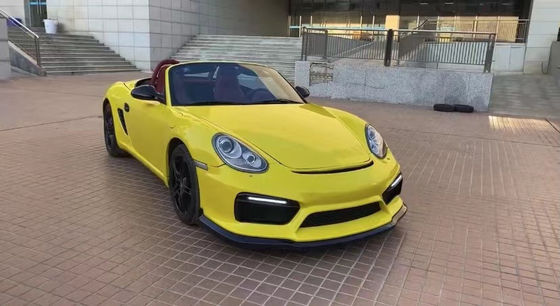 محصولات مانند کیک های داغ فروخته می شوند 987 کیمان کیت بدن GT4 سبک جلو و عقب بامپر اسپویلر 2006-2012