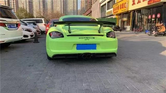 محصولات مانند کیک های داغ فروخته می شوند 987 کیمان کیت بدن GT4 سبک جلو و عقب بامپر اسپویلر 2006-2012