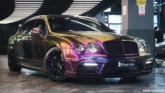 کالای سیاه ۲۰۱۳ بنتلی Flying Spur کیت بدن جلو و عقب باپر اسپویلر کیت خروجی