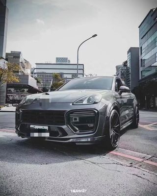 کیت بدن فیبر کربن کاین برای پورشه کاین MTR کیت بدن فیبر کربن خشک پیش و عقب