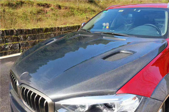 فروش برای BMW X5 X6 F15 F16 هود فیبر کربن هود فیبر کربن X5 X6 پوشش فیبر کربن