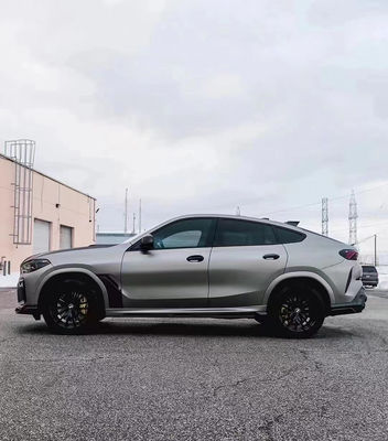 فروش داغ G06 X6 کیت بدن فیبر کربن Forbmw X6 فیبر کربن پیشانی شافه عقب پخش کننده پوشش اسپویلر
