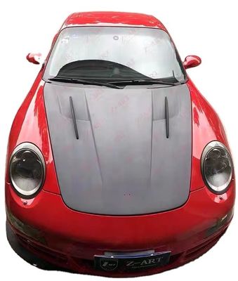محصول جدید هود فیبر کربن برای پورشه 911 997 911 997 فیبر کربن موتور هچ GT3 سبک