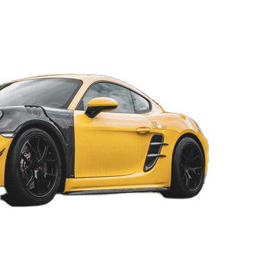 محصول جدید برای پورشه کایمن فیبر کربن Tuyere 718 Boxster فیبر کربن ورودی هوا