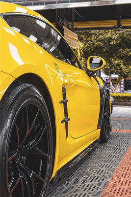 محصول جدید برای پورشه کایمن فیبر کربن Tuyere 718 Boxster فیبر کربن ورودی هوا