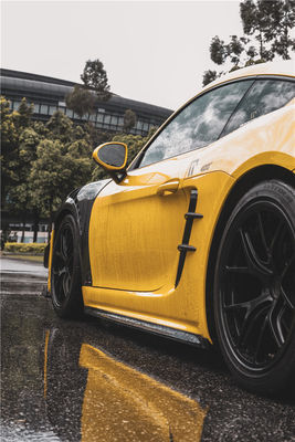 محصول جدید برای پورشه کایمن فیبر کربن Tuyere 718 Boxster فیبر کربن ورودی هوا