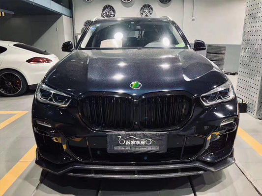 فروش داغ X5 G05 کیت بدن فیبر کربن Forbmw X5 فیبر کربن جلو شلوار عقب پخش کننده اسپویلر دامن جانبی