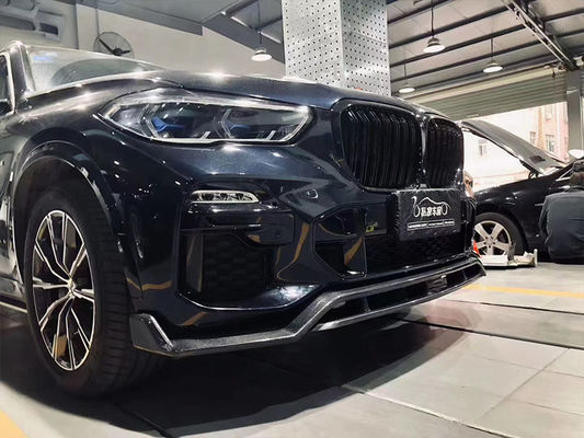 فروش داغ X5 G05 کیت بدن فیبر کربن Forbmw X5 فیبر کربن جلو شلوار عقب پخش کننده اسپویلر دامن جانبی