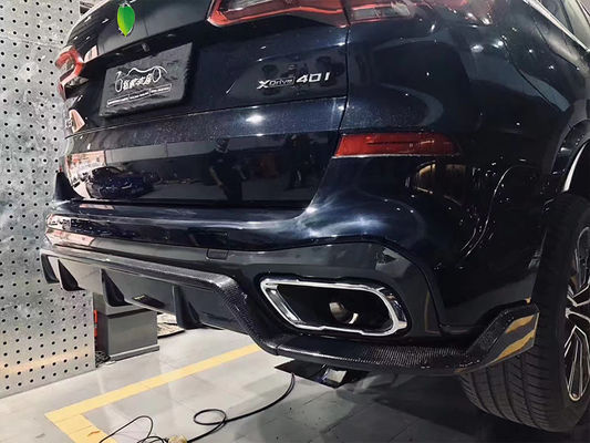 فروش داغ X5 G05 کیت بدن فیبر کربن Forbmw X5 فیبر کربن جلو شلوار عقب پخش کننده اسپویلر دامن جانبی