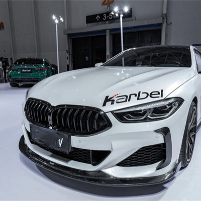فروش گرم G14 G15 G16 840i 850i کیت بدن فیبر کربن Forbmw 8 سری پیشانی شلوار عقب پخش کننده اسپویلر