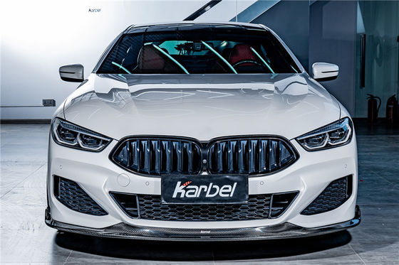 فروش گرم G14 G15 G16 840i 850i کیت بدن فیبر کربن Forbmw 8 سری پیشانی شلوار عقب پخش کننده اسپویلر