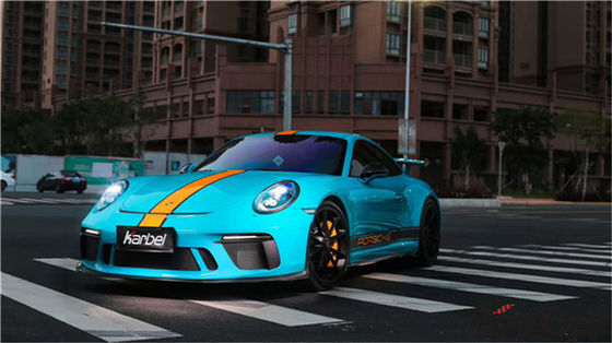 کیت بدن فیبر کربن برای پورشه 911 991.2 GT3 911 GT3 کیت بدن فیبر کربن جلو شلوار عقب پخش کننده جانبی