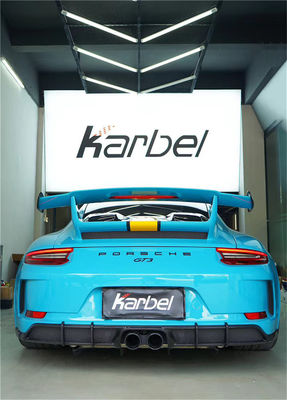 کیت بدن فیبر کربن برای پورشه 911 991.2 GT3 911 GT3 کیت بدن فیبر کربن جلو شلوار عقب پخش کننده جانبی