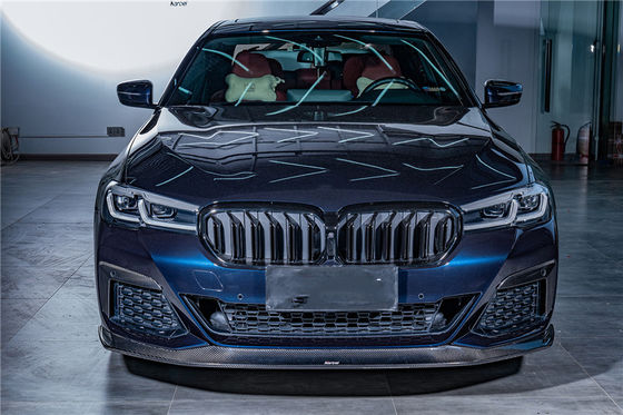 فروش داغ G30 G38 530i کیت بدن فیبر کربن برای BMW سری 5 فیبر کربن جلو شلوار عقب پخش کننده اسپویلر
