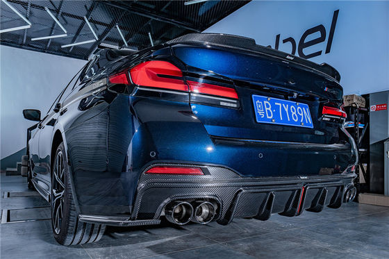 فروش داغ G30 G38 530i کیت بدن فیبر کربن برای BMW سری 5 فیبر کربن جلو شلوار عقب پخش کننده اسپویلر