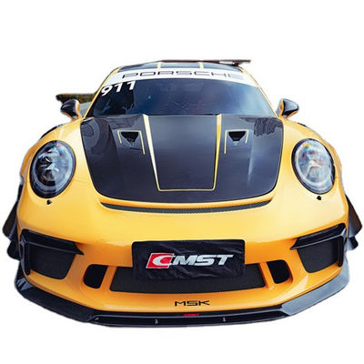 کیت بدن فیبر کربن برای پورشه 911 991.2 GT3RS 911 GT3RS کیت بدن فیبر کربن جلو شافه عقب