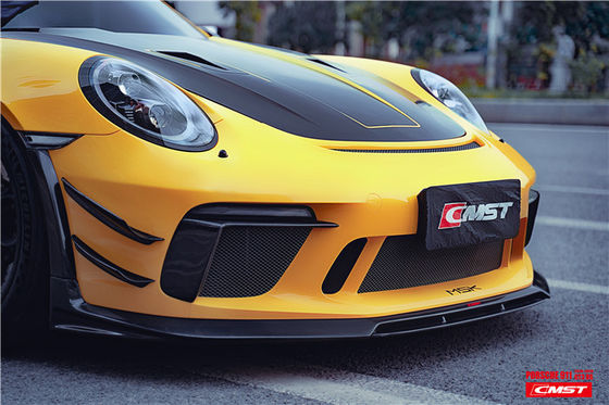 کیت بدن فیبر کربن برای پورشه 911 991.2 GT3RS 911 GT3RS کیت بدن فیبر کربن جلو شافه عقب