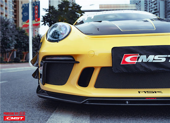 کیت بدن فیبر کربن برای پورشه 911 991.2 GT3RS 911 GT3RS کیت بدن فیبر کربن جلو شافه عقب