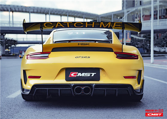کیت بدن فیبر کربن برای پورشه 911 991.2 GT3RS 911 GT3RS کیت بدن فیبر کربن جلو شافه عقب
