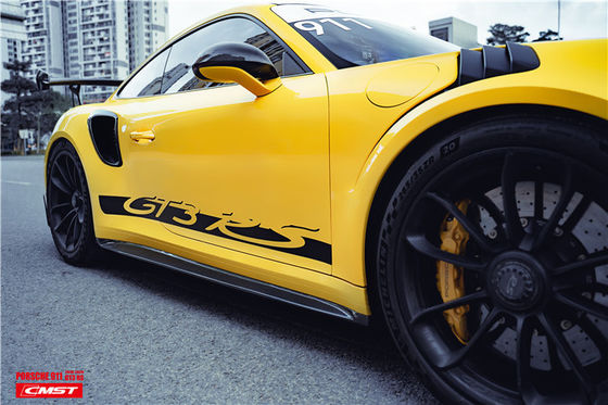کیت بدن فیبر کربن برای پورشه 911 991.2 GT3RS 911 GT3RS کیت بدن فیبر کربن جلو شافه عقب