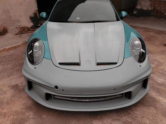 برای پورشه 911 991.1 991.2 کیت بدنه 991.1 991.2 ارتقاء 992GT3 سبک پیشانی بامپر پوشش 991.1 991.2 کیت بدنه