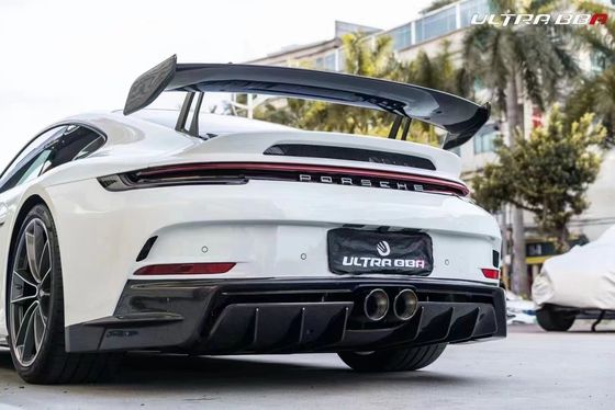 اسپویلر فیبر کربن برای پورشه 911 992 مواد فیبر کربن 911 992 اسپویلر عقب GT3