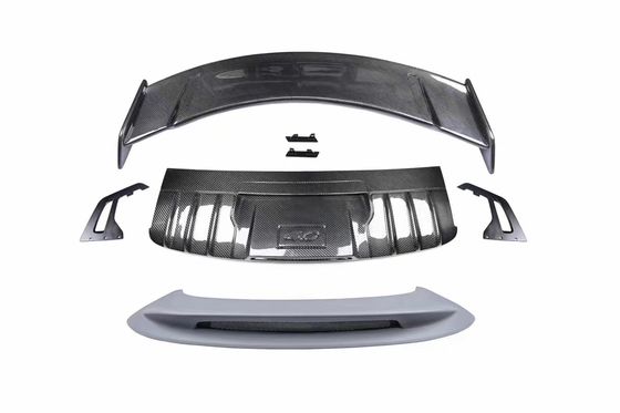 اسپویلر فیبر کربن برای پورشه 911 992 مواد فیبر کربن 911 992 اسپویلر عقب GT3
