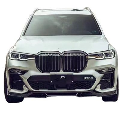 قطعات اتوماتیک برای BMW X7 کیت بدن فیبر کربن X7 ارتقا یافته به سبک FD کیت بدن فیبر کربن جلو شوله پخش کننده اسپویلر بال بالا