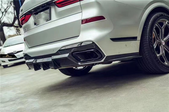 قطعات اتوماتیک برای BMW X7 کیت بدن فیبر کربن X7 ارتقا یافته به سبک FD کیت بدن فیبر کربن جلو شوله پخش کننده اسپویلر بال بالا