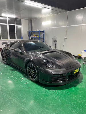 برای پورشه 911 992 کیت بدنه 911 992 ارتقا یافته با سبک TopCar جلو و عقب بامپر اسپویلر کیت بدنه