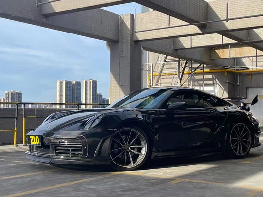 برای پورشه 911 992 کیت بدنه 911 992 ارتقا یافته با سبک TopCar جلو و عقب بامپر اسپویلر کیت بدنه