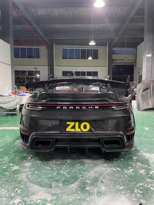 برای پورشه 911 992 کیت بدنه 911 992 ارتقا یافته با سبک TopCar جلو و عقب بامپر اسپویلر کیت بدنه