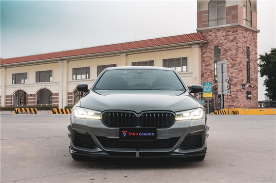 محصول جدید برای BMW 525 530 540 G30 G38 کیت بدن فیبر کربن G30 G38 فیبر کربن پیشانی شلوار پخش کننده دامن جانبی