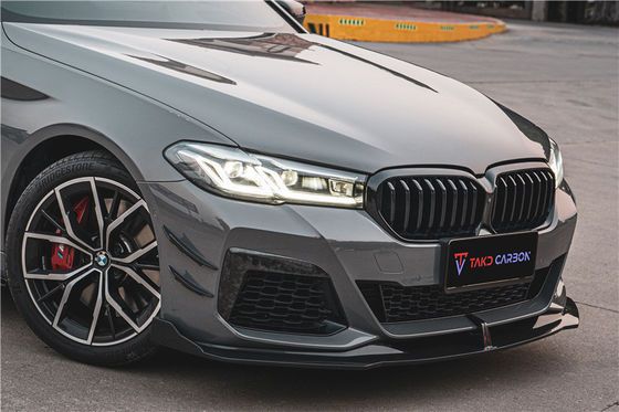 محصول جدید برای BMW 525 530 540 G30 G38 کیت بدن فیبر کربن G30 G38 فیبر کربن پیشانی شلوار پخش کننده دامن جانبی
