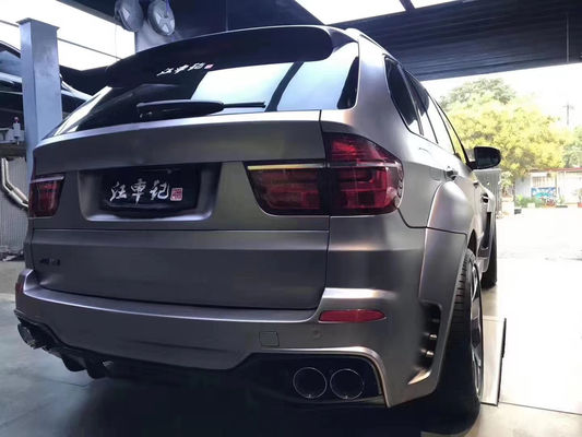 برای BMW E70 E71 X5 کیت بدنه FPR مواد X5 E70 E71 ارتقاء PD سبک جلو و عقب بومپر بدنه گسترده