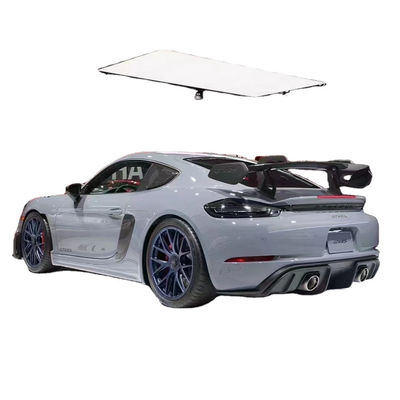 قطعات خودرو برای پورشه 718 981 987 اسپویلر فیبر کربن 718 981 987 اسپویلر دم مدل GT4RS ارتقا یافته