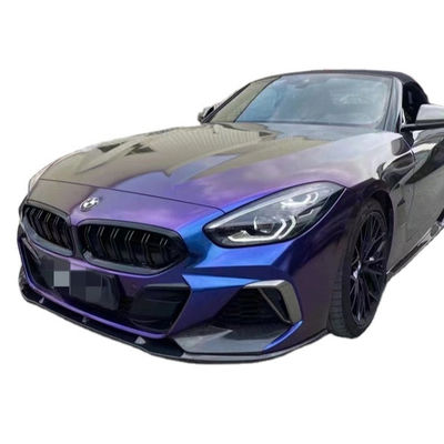 کیت بدن فیبر کربن برای BMW Z4 G29 Z4 G29 ارتقاء یافته TRD سبک جلو شانه پخش کننده اسپویلر