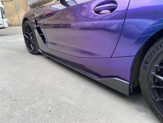 کیت بدن فیبر کربن برای BMW Z4 G29 Z4 G29 ارتقاء یافته TRD سبک جلو شانه پخش کننده اسپویلر