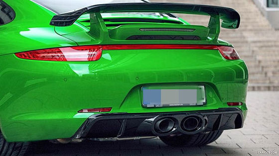 قطعات اتوماتیک برای پورشه 911 991.1 اسپویلر 911 991.1 ارتقا یافته سبک Techart اسپویلر فیبر کربن