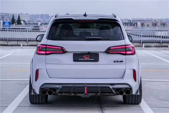 قطعات اتوماتیک کیت بدن فیبر کربن برای BMW X5M X5M کیت بدن فیبر کربن هود X5M جلو شافه اسپویلر X5M