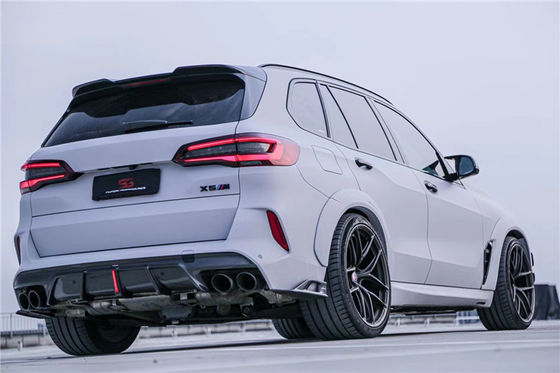 قطعات اتوماتیک کیت بدن فیبر کربن برای BMW X5M X5M کیت بدن فیبر کربن هود X5M جلو شافه اسپویلر X5M