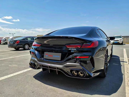 قطعات اتوماتیک برای BMW سری 8 G14 G15 G16 840i کیت بدن فیبر کربن 840i فیبر کربن پیشانی اسپویلر جانبی