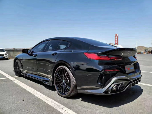 قطعات اتوماتیک برای BMW سری 8 G14 G15 G16 840i کیت بدن فیبر کربن 840i فیبر کربن پیشانی اسپویلر جانبی