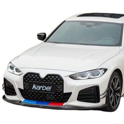 قطعات اتوماتیک کیت بدن فیبر کربن برای BMW سری 4 G26 G26 چهار درب جلو شلوار جانبی کمد پخش کننده اسپویلر کیت بدن