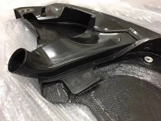 برای BMW M3 M4 F80F82 کیت بدن فیبر کربن M3 M4 F80F82 ارتقا یافته فیبر کربن پیشانی لب جلو اسپویلر