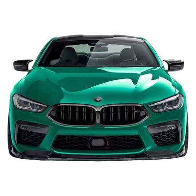 برای BMW M8 کیت بدن فیبر کربن M8 ارتقا یافته استایل Vors فیبر کربن جلو لب پخش کننده اسپویلر جانبی کمد بدن