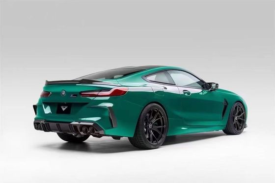 برای BMW M8 کیت بدن فیبر کربن M8 ارتقا یافته استایل Vors فیبر کربن جلو لب پخش کننده اسپویلر جانبی کمد بدن