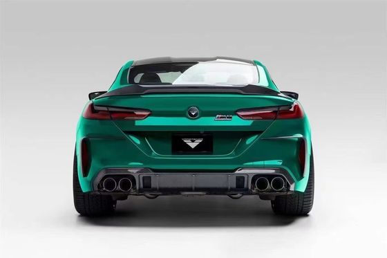 برای BMW M8 کیت بدن فیبر کربن M8 ارتقا یافته استایل Vors فیبر کربن جلو لب پخش کننده اسپویلر جانبی کمد بدن