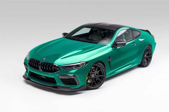 برای BMW M8 کیت بدن فیبر کربن M8 ارتقا یافته استایل Vors فیبر کربن جلو لب پخش کننده اسپویلر جانبی کمد بدن