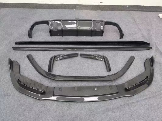 برای BMW M8 کیت بدن فیبر کربن M8 ارتقا یافته استایل Vors فیبر کربن جلو لب پخش کننده اسپویلر جانبی کمد بدن